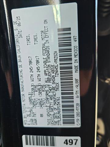 New 2025 Toyota Tacoma SR5 image 16