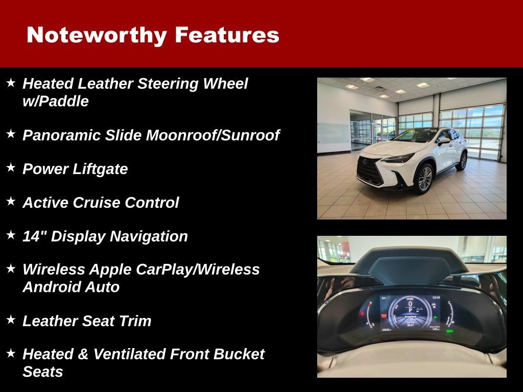 Used 2022 Lexus NX 350h AWD w/ Vision Package image 14