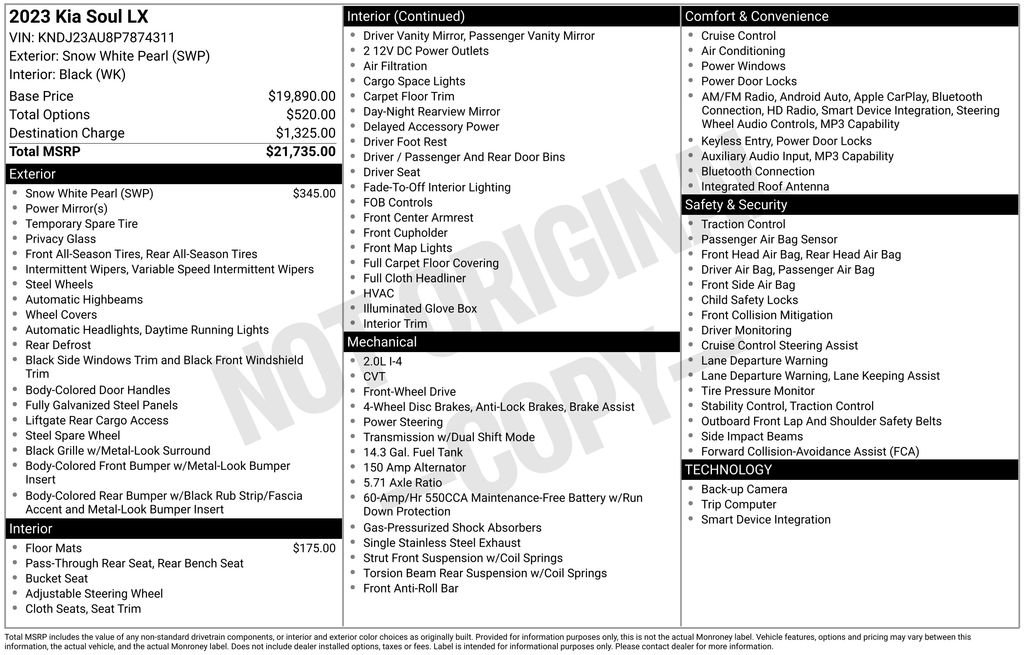 Certified 2023 Kia Soul LX image 8