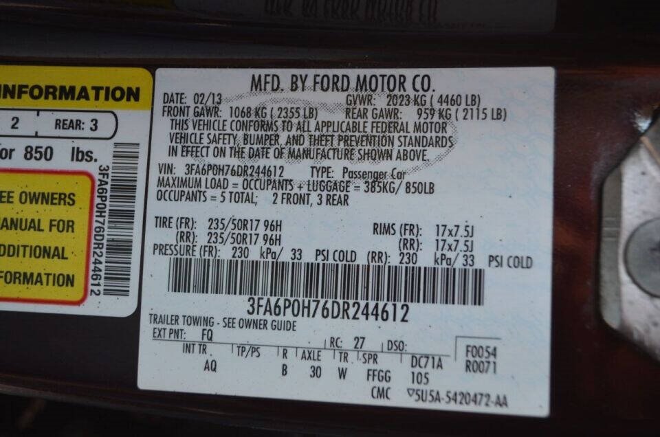 Used 2013 Ford Fusion SE image 43