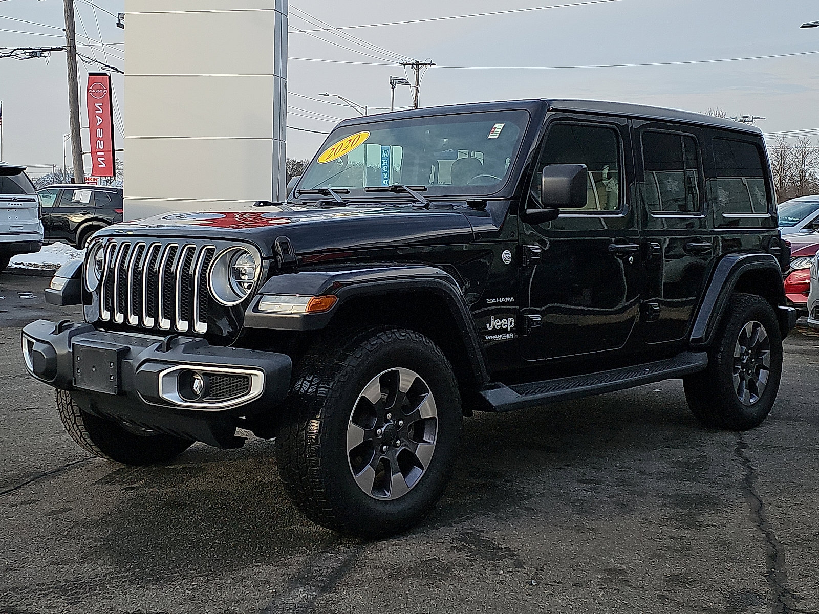 Used 2020 Jeep Wrangler Unlimited Sahara image 3