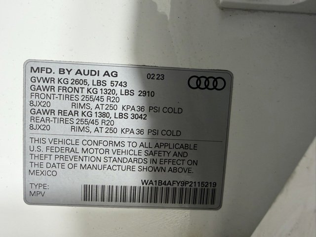 Certified 2023 Audi SQ5 Premium Plus w/ Premium Plus Package image 26