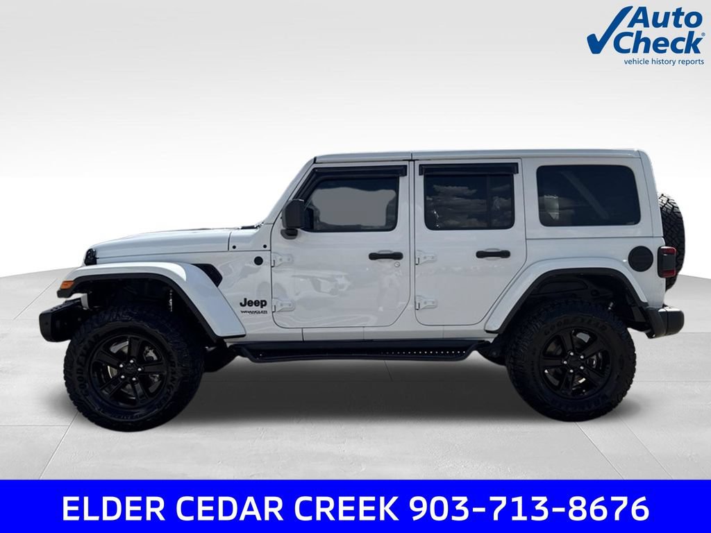 Used 2021 Jeep Wrangler Unlimited Sahara AWD/4WD image 4