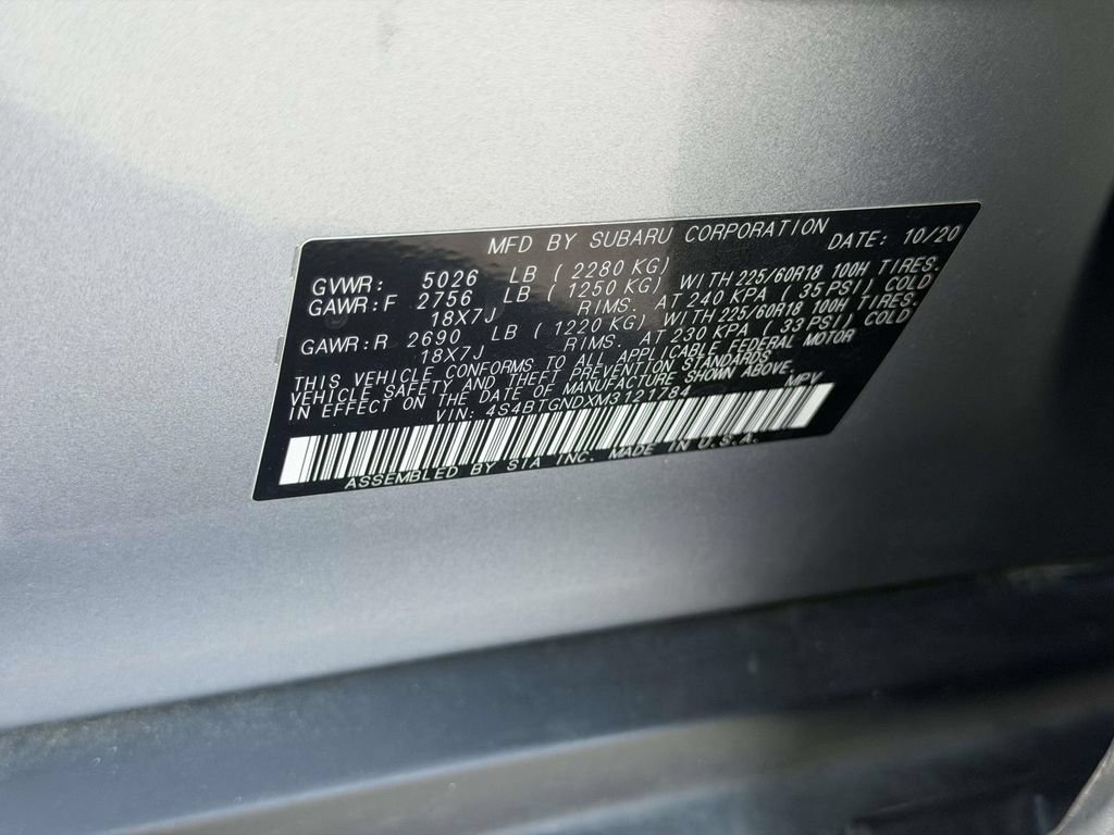 Used 2021 Subaru Outback Limited XT AWD/4WD image 27