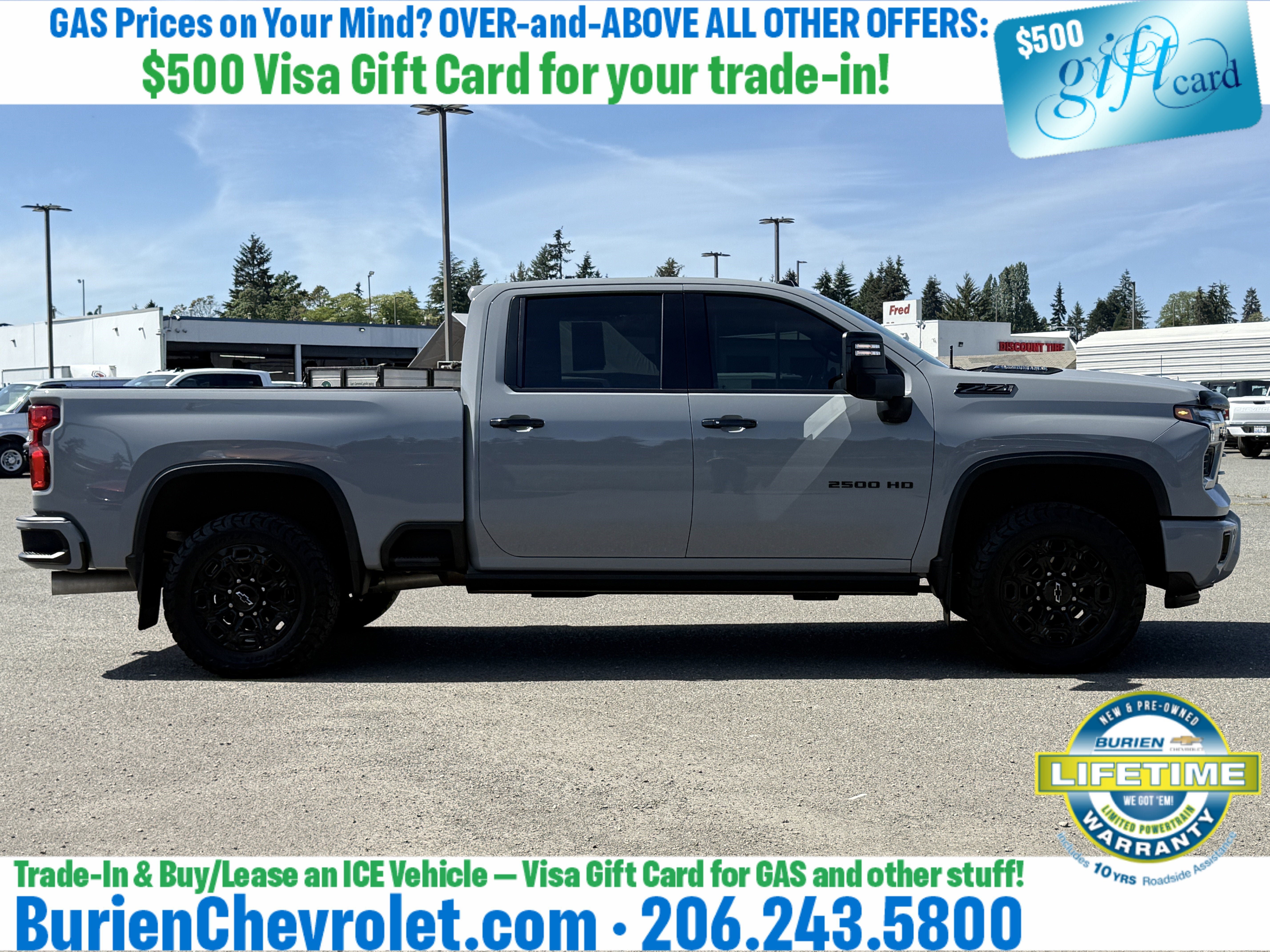 Used 2024 Chevrolet Silverado 2500 LTZ w/ LTZ Plus Package AWD/4WD image 6