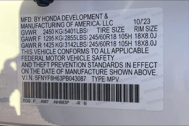 Used 2023 Honda Passport TrailSport image 30