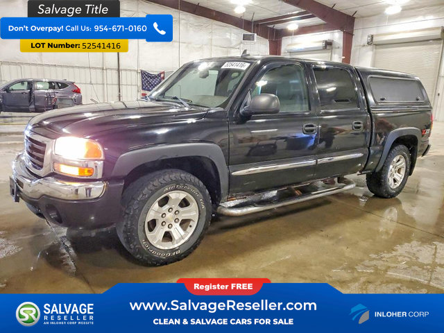 Used 2006 GMC Sierra 1500 SLT w/ Onstar Plus Package AWD/4WD image 1