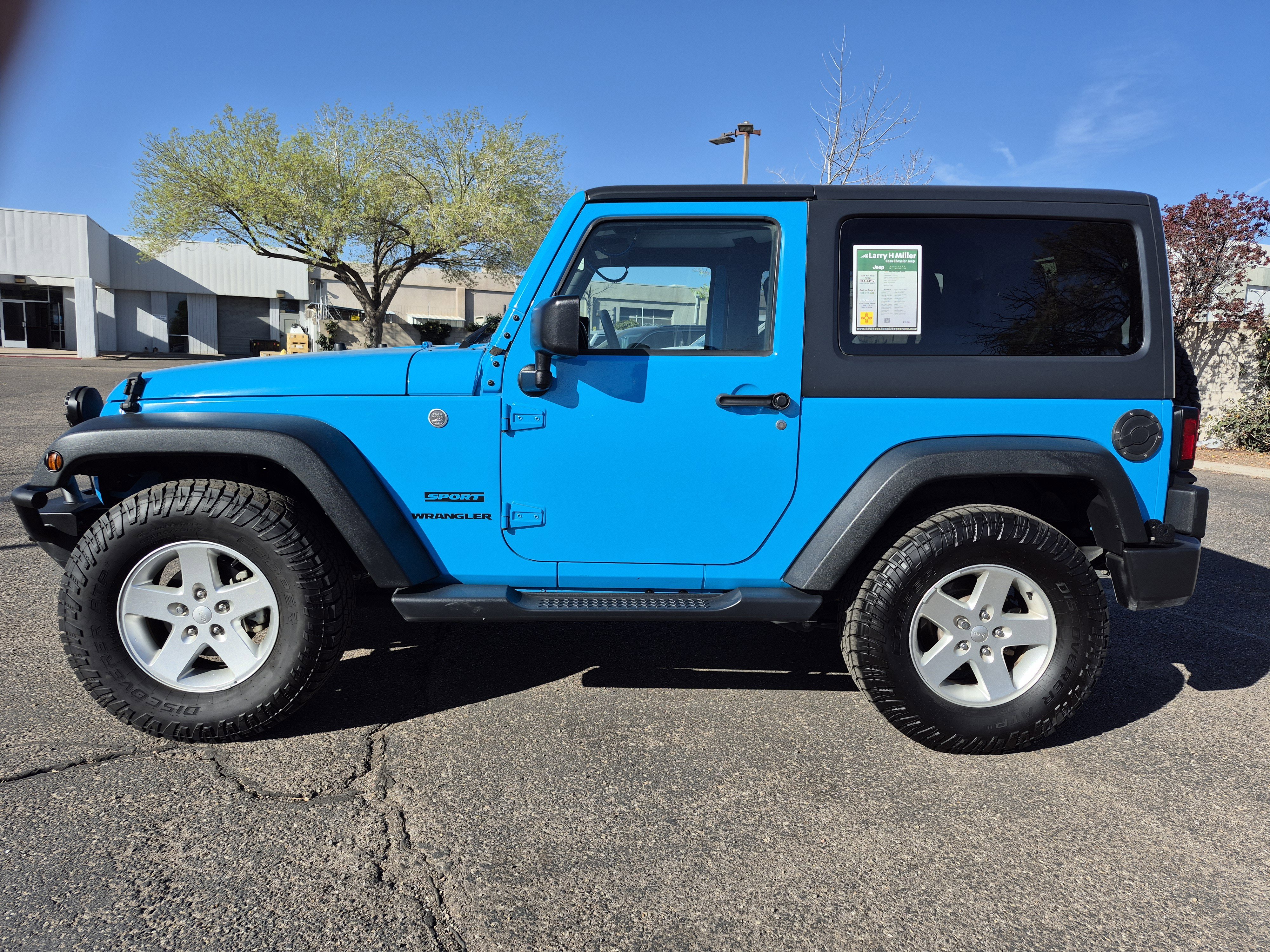 Used 2017 Jeep Wrangler Sport w/ Quick Order Package 24S image 4