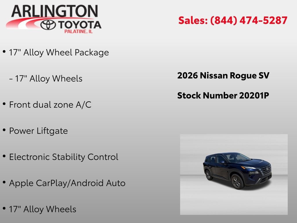 Used 2026 Nissan Rogue SV AWD/4WD image 2