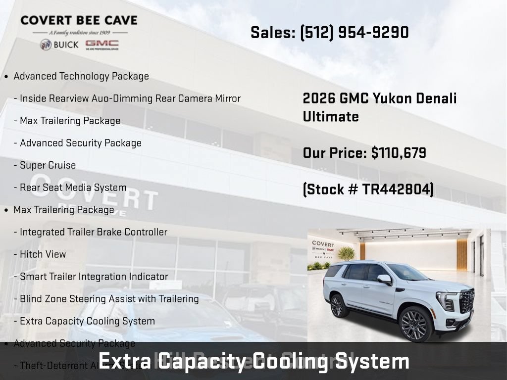 New 2026 GMC Yukon Denali Ultimate AWD/4WD image 28