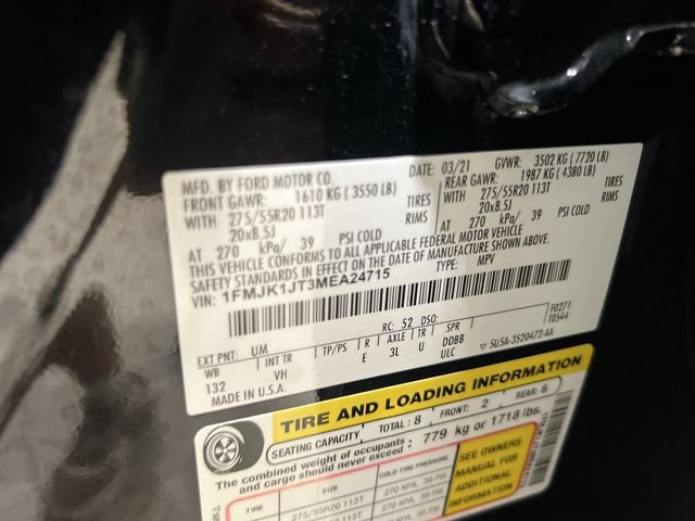 Certified 2021 Ford Expedition Max XLT AWD/4WD image 32
