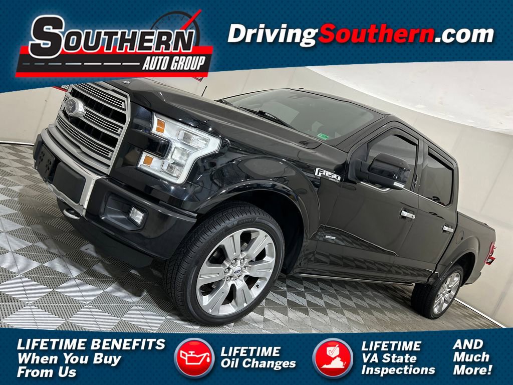 Used 2016 Ford F150 Limited w/ Trailer Tow Package AWD/4WD image 1