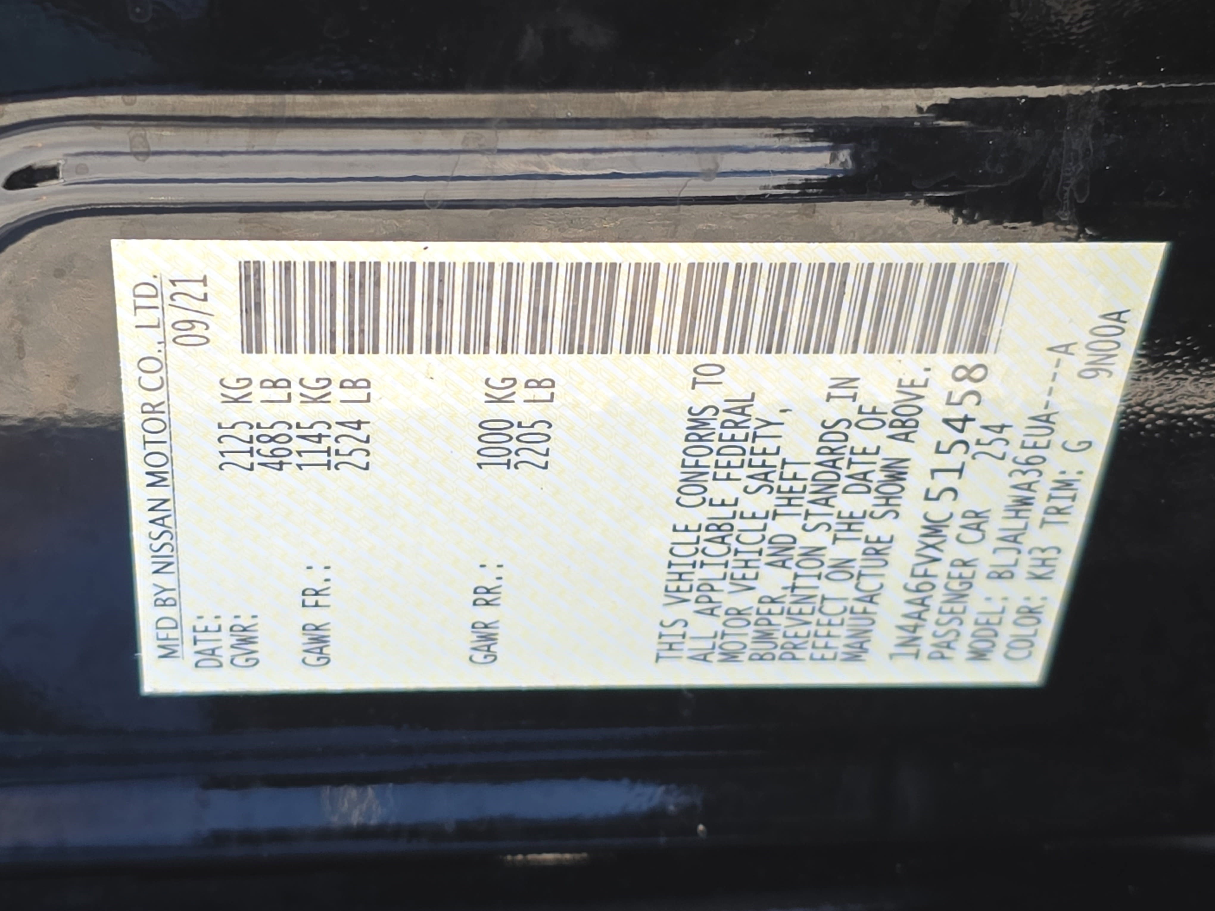 Used 2021 Nissan Maxima Platinum w/ Sport Mat Group image 36