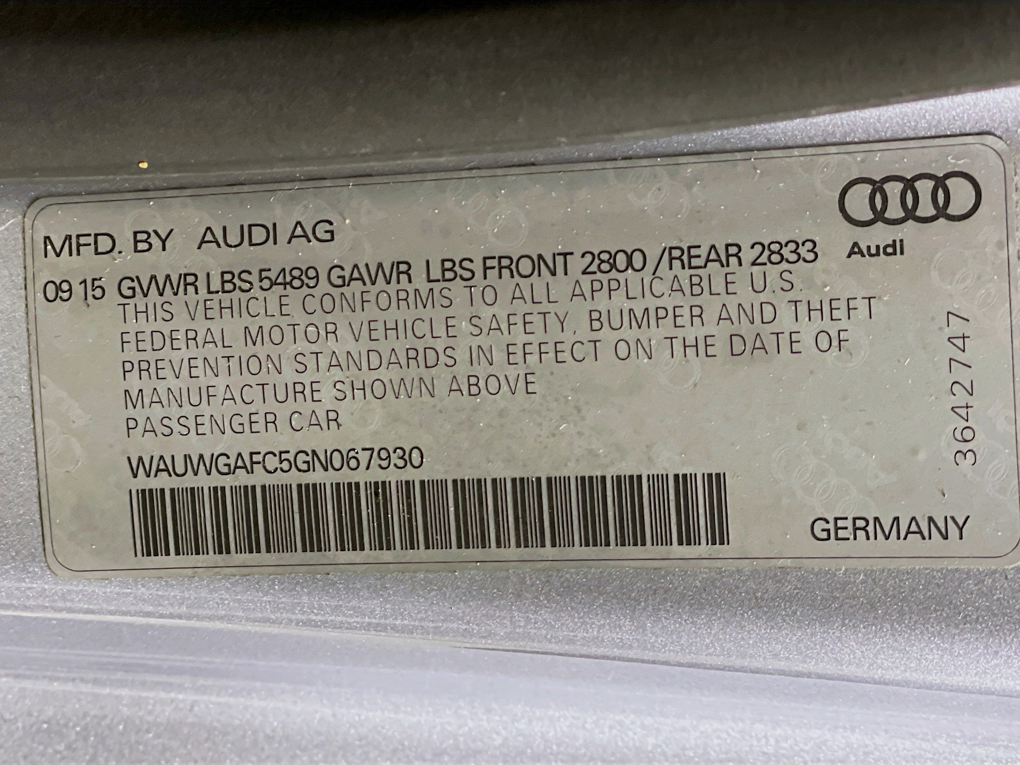 Used 2016 Audi A7 3.0T Premium Plus w/ S Line Sport Package image 12