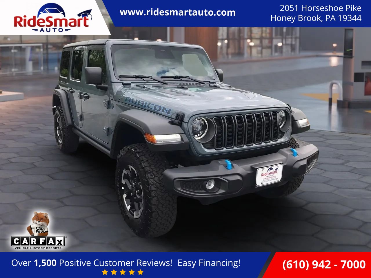 Used 2025 Jeep Wrangler Unlimited Rubicon 4xe w/ Convenience Group AWD/4WD image 1