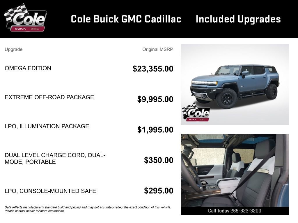 New 2024 GMC Hummer EV 3X w/ Omega Edition image 3