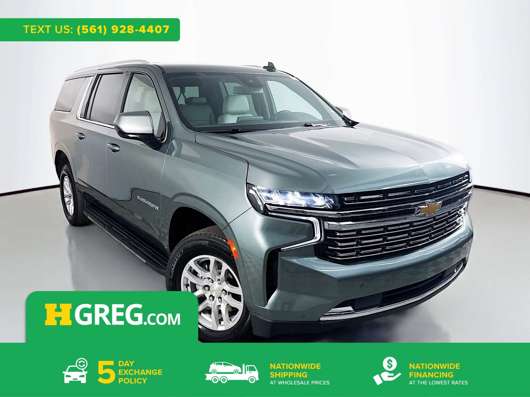 Used 2024 Chevrolet Suburban LT RWD image 1