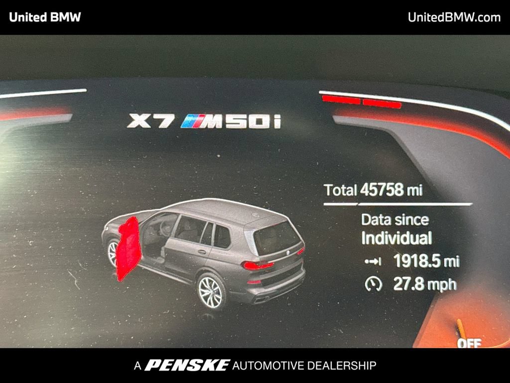 Used 2022 BMW X7 M50i w/ Executive Package AWD/4WD image 7