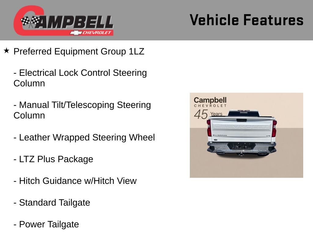 Used 2021 Chevrolet Silverado 1500 LTZ w/ LTZ Premium Package AWD/4WD image 26