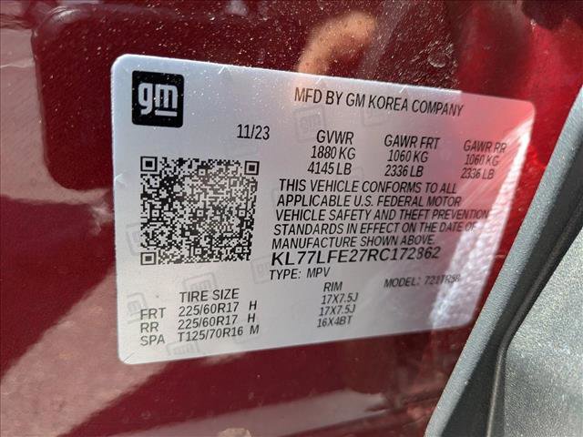 Certified 2024 Chevrolet Trax LS w/ LS Convenience Package image 16