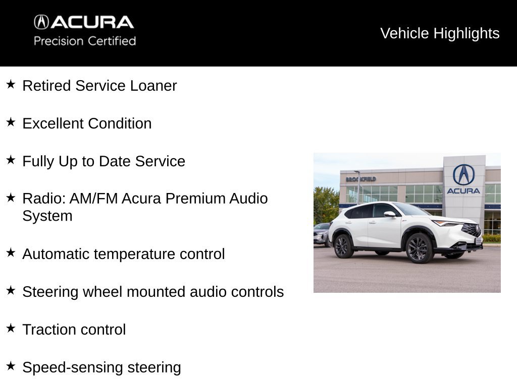 Certified 2025 Acura ADX A-Spec AWD/4WD image 5