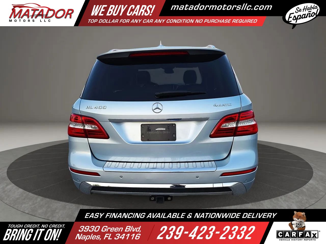 Used 2015 Mercedes-Benz ML 400 4MATIC w/ Driver Assistance Package image 6