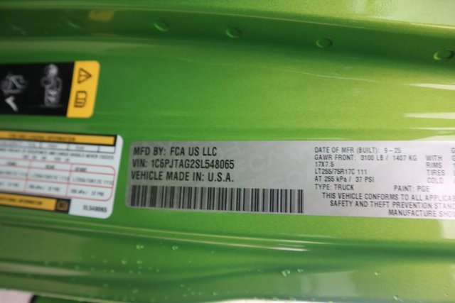 New 2025 Jeep Gladiator Sport image 25