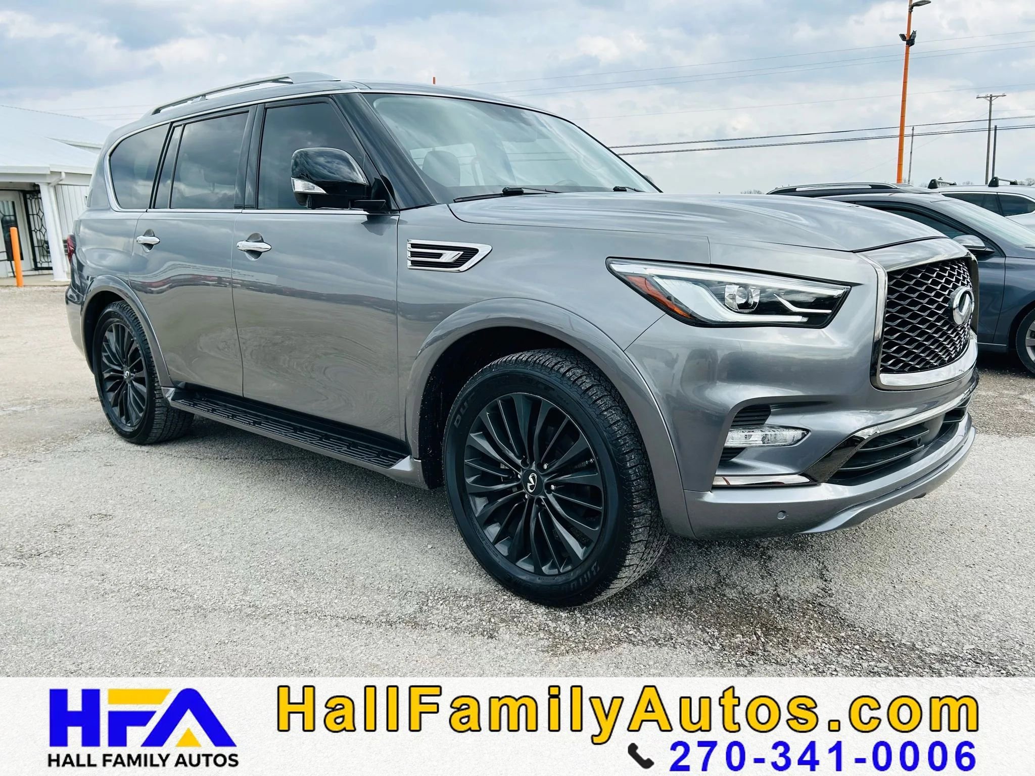 Used 2021 INFINITI QX80 Premium Select w/ All-Season Package image 7