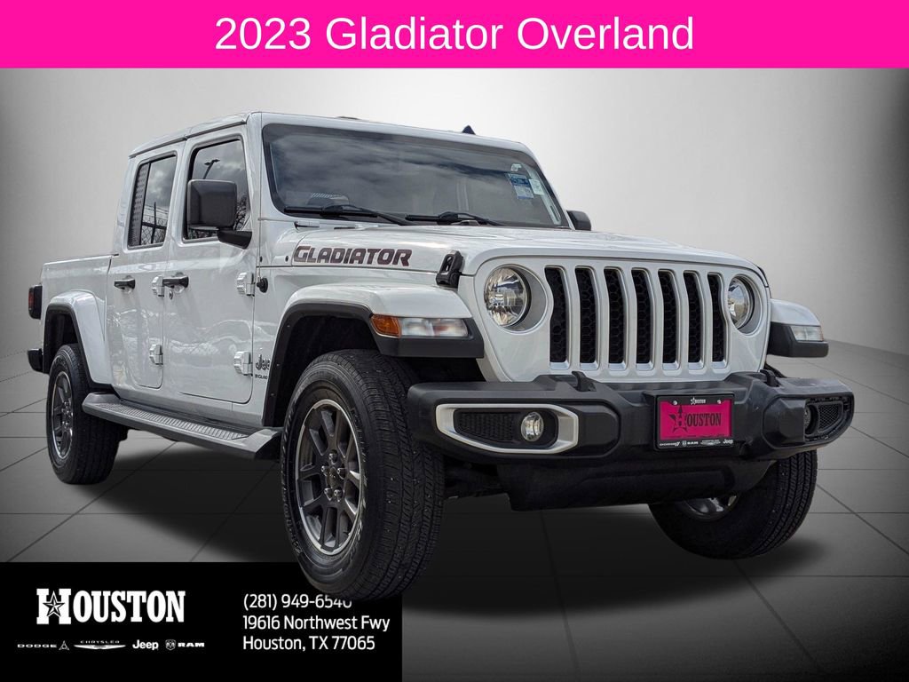 Used 2023 Jeep Gladiator Overland w/ Popular Equipment Package