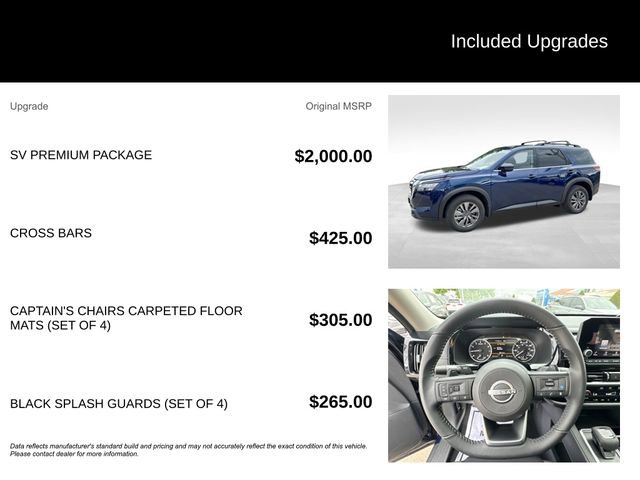 Used 2025 Nissan Pathfinder SV w/ SV Premium Package AWD/4WD image 5
