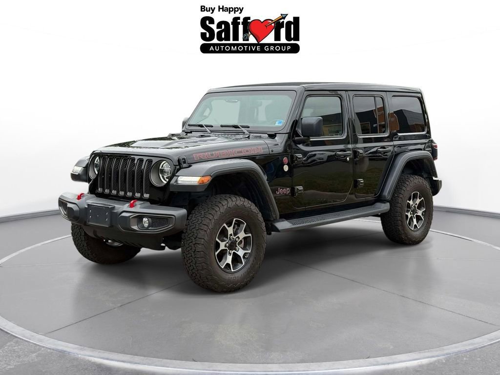 Used 2022 Jeep Wrangler Unlimited Rubicon w/ LED Lighting Group AWD/4WD image 1