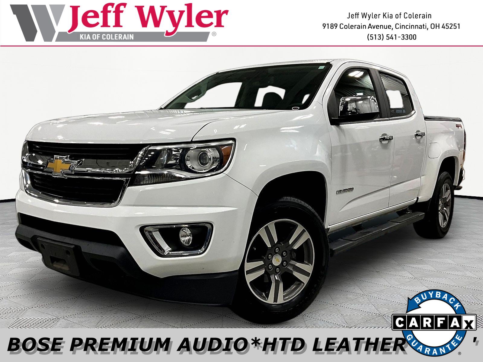 Used 2017 Chevrolet Colorado LT w/ Luxury Package, Chrome AWD/4WD image 1