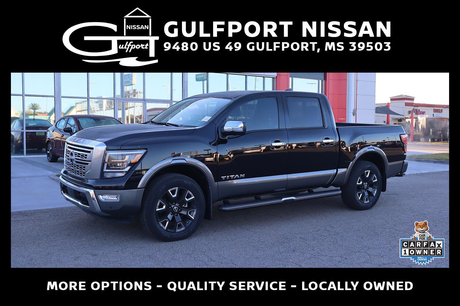 Used 2023 Nissan Titan Platinum Reserve w/ Moonroof Package