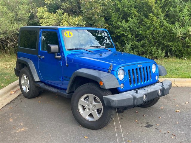 Used 2016 Jeep Wrangler Sport w/ Quick Order Package 24S