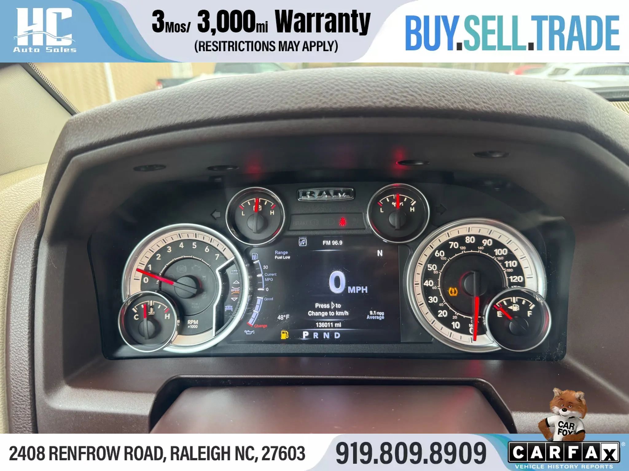Used 2013 RAM 1500 Big Horn image 28