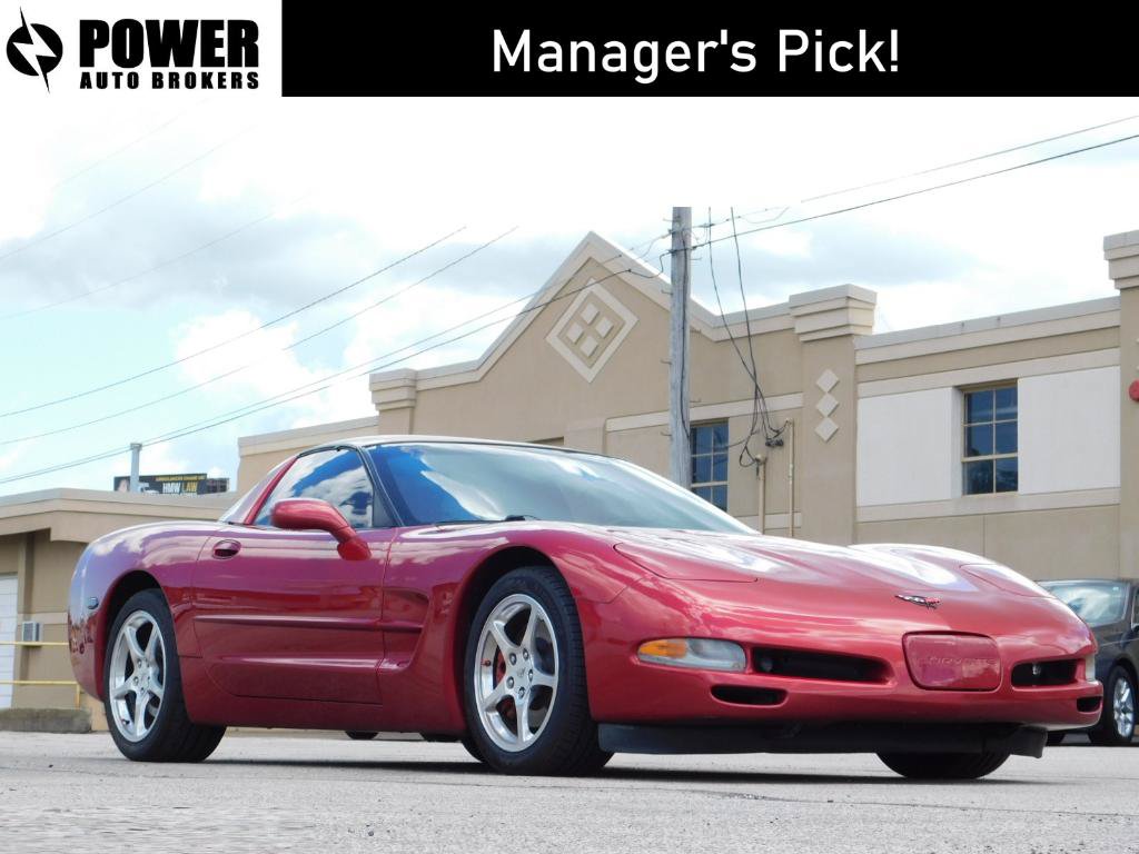 Used 2004 Chevrolet Corvette Coupe w/ Roof Package RWD image 1
