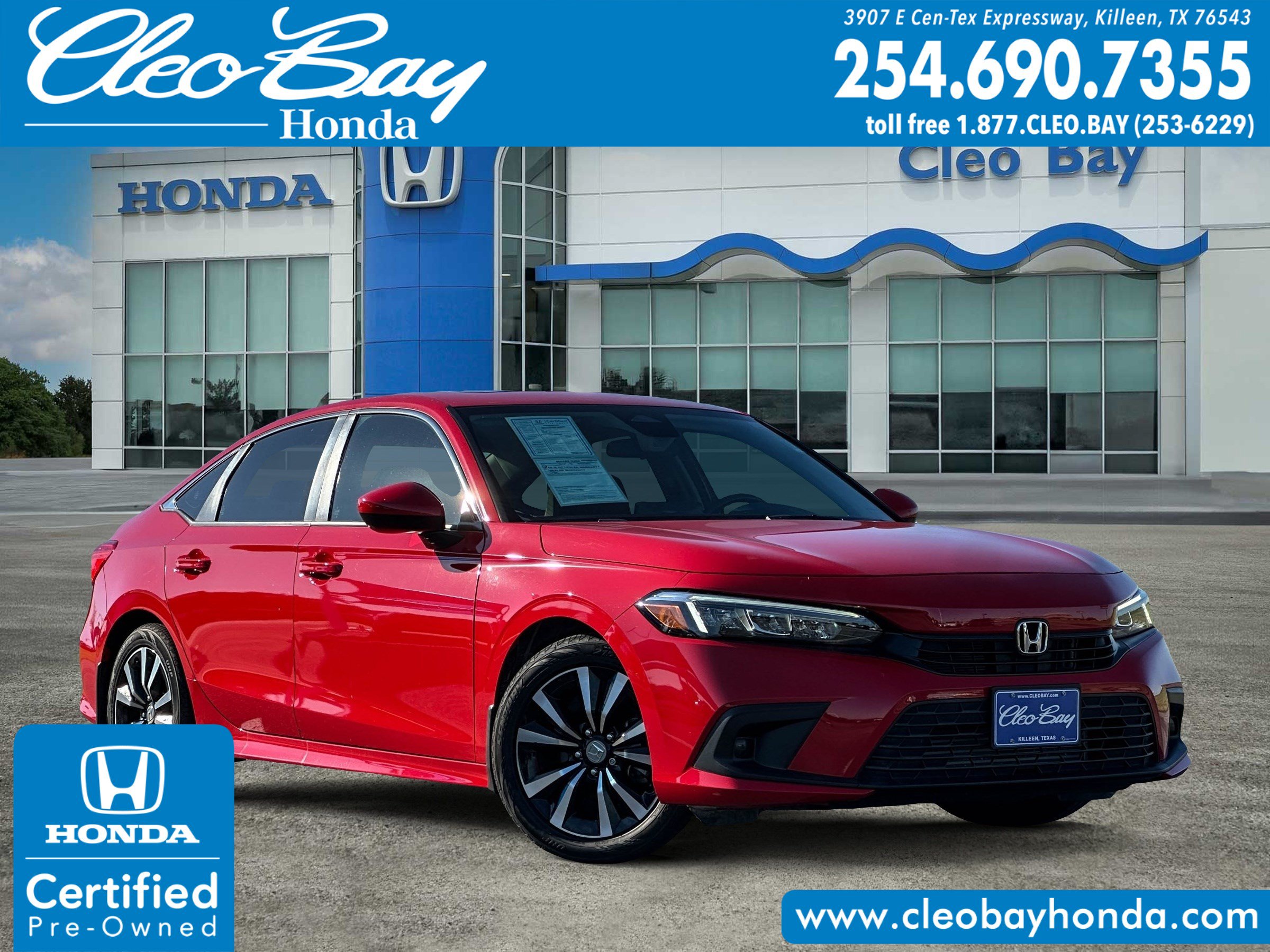 Certified 2023 Honda Civic EX