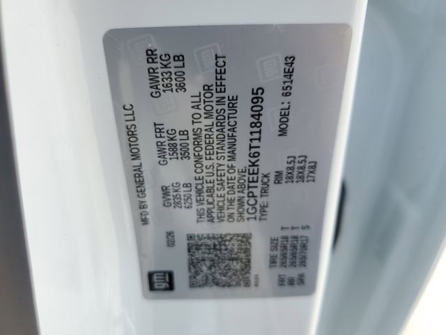 New 2026 Chevrolet Colorado Trail Boss AWD/4WD image 25