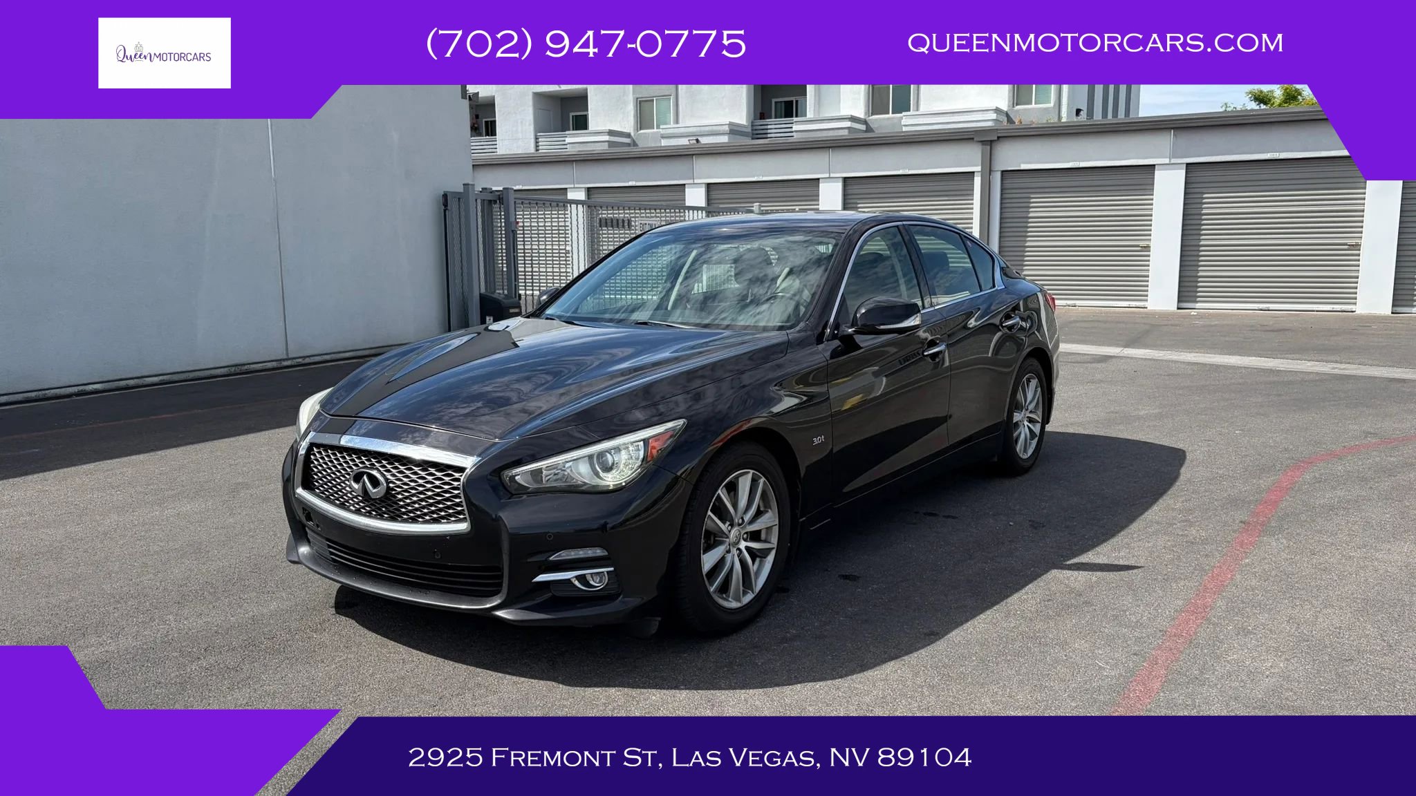 Used 2016 INFINITI Q50 3.0t Premium w/ Driver Assistance Package AWD/4WD image 1