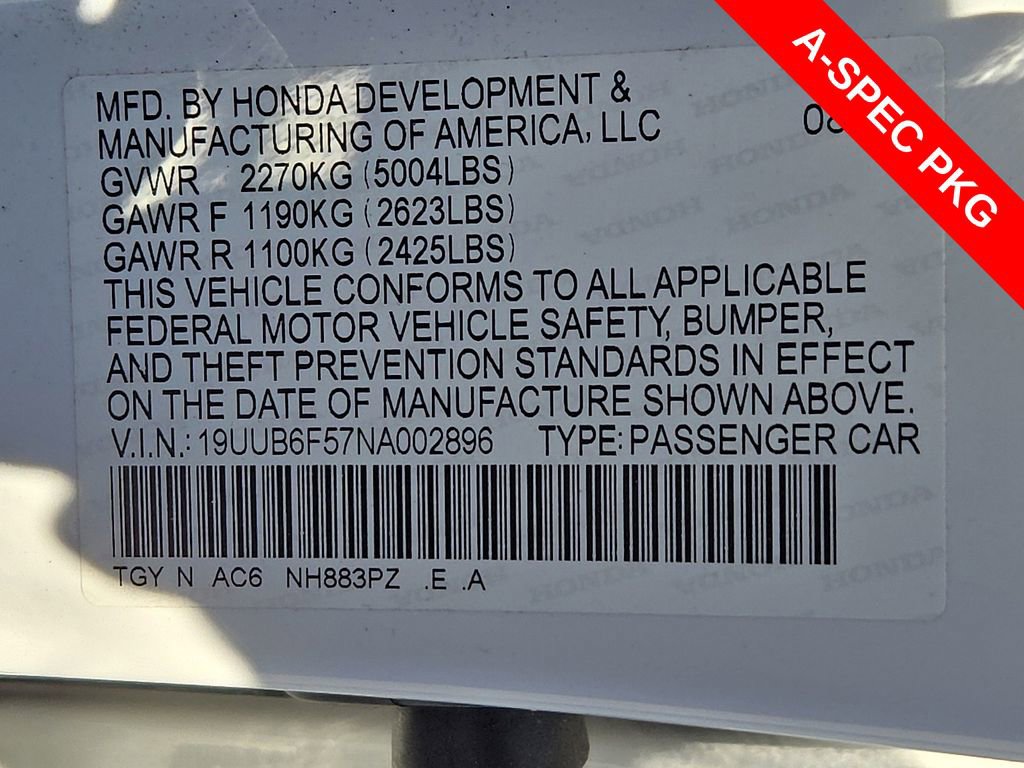 Used 2022 Acura TLX SH-AWD w/ A-SPEC Pkg image 30