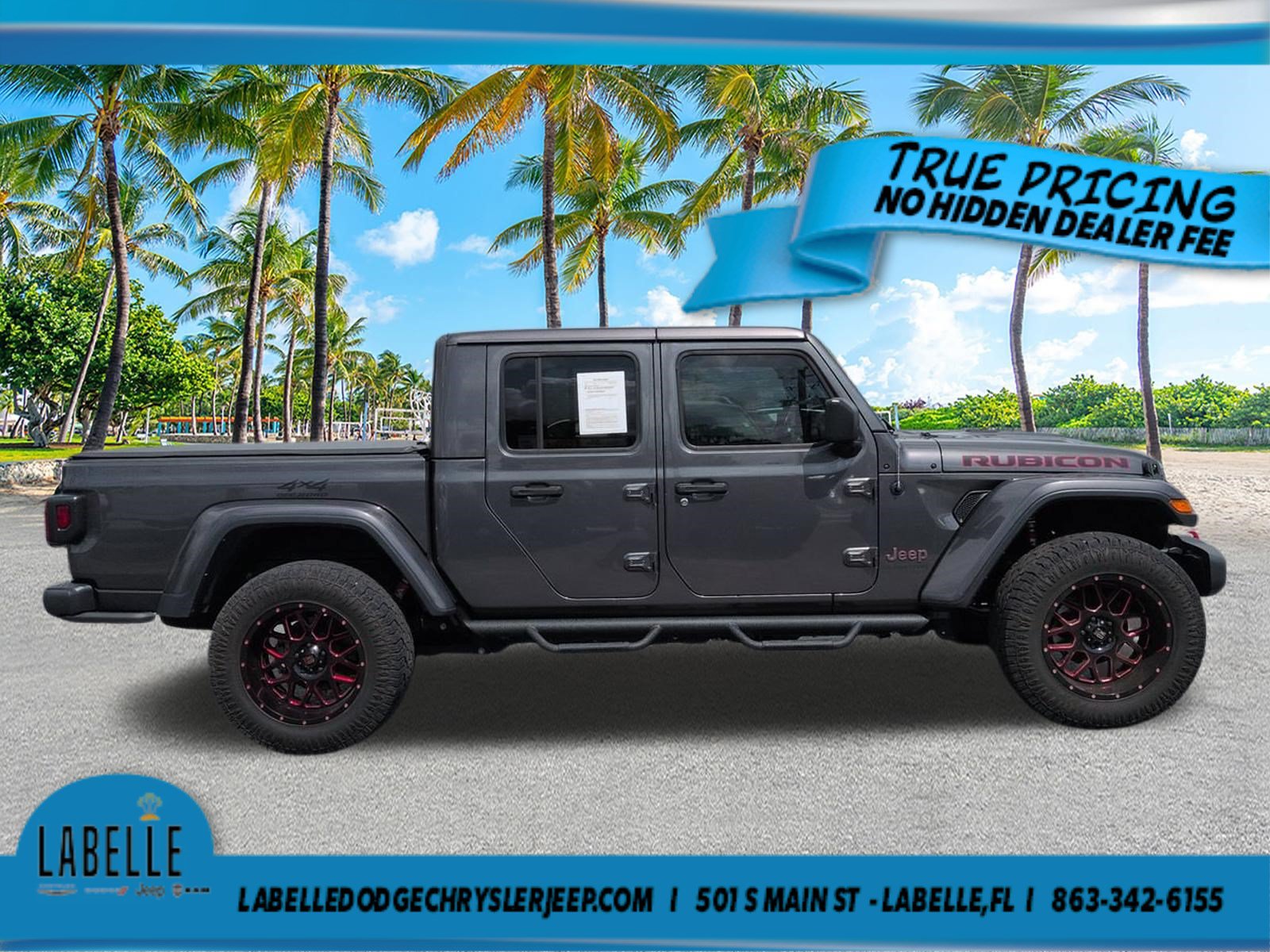 Used 2022 Jeep Gladiator Rubicon w/ Cold Weather Group AWD/4WD image 3