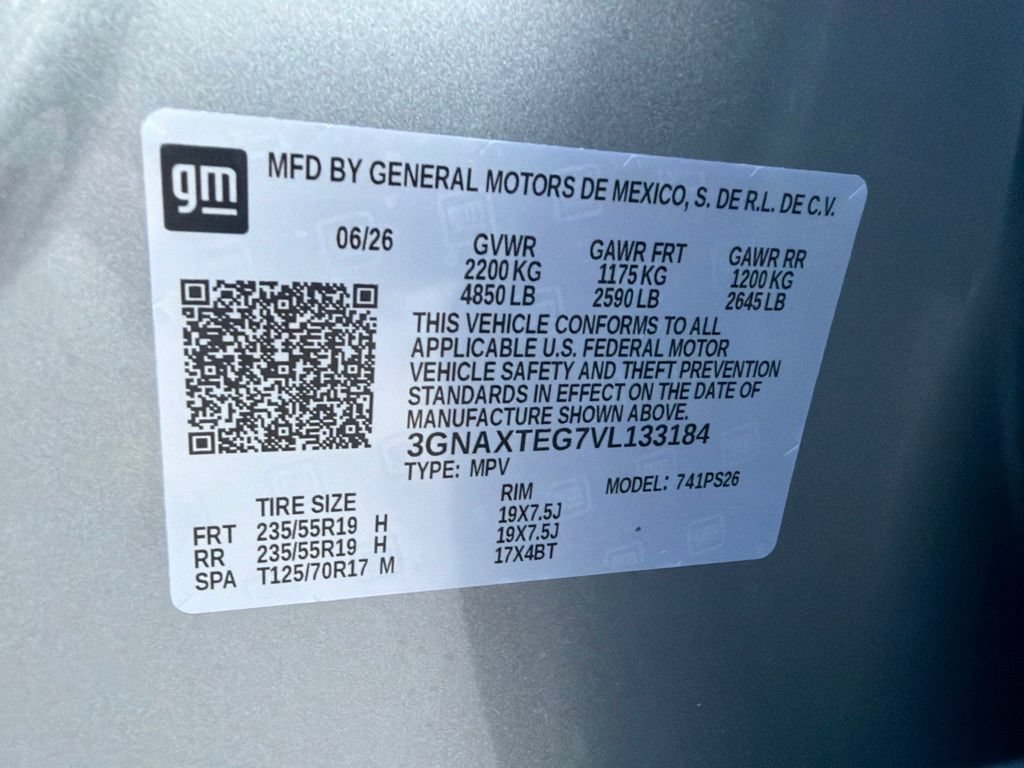 New 2027 Chevrolet Equinox RS w/ Convenience Package III AWD/4WD image 41