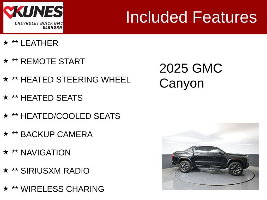 Used 2025 GMC Canyon AT4 w/ Nightfall Edition AWD/4WD video 2