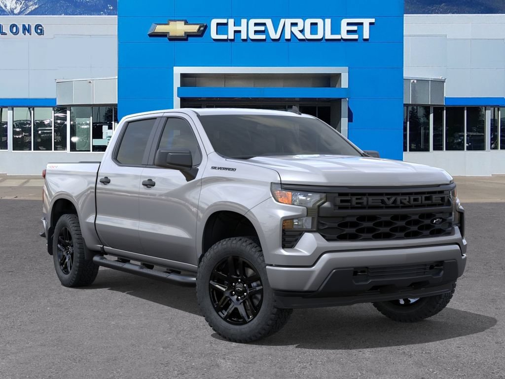 New 2026 Chevrolet Silverado 1500 Custom w/ LPO, Dark Essentials Package AWD/4WD image 7