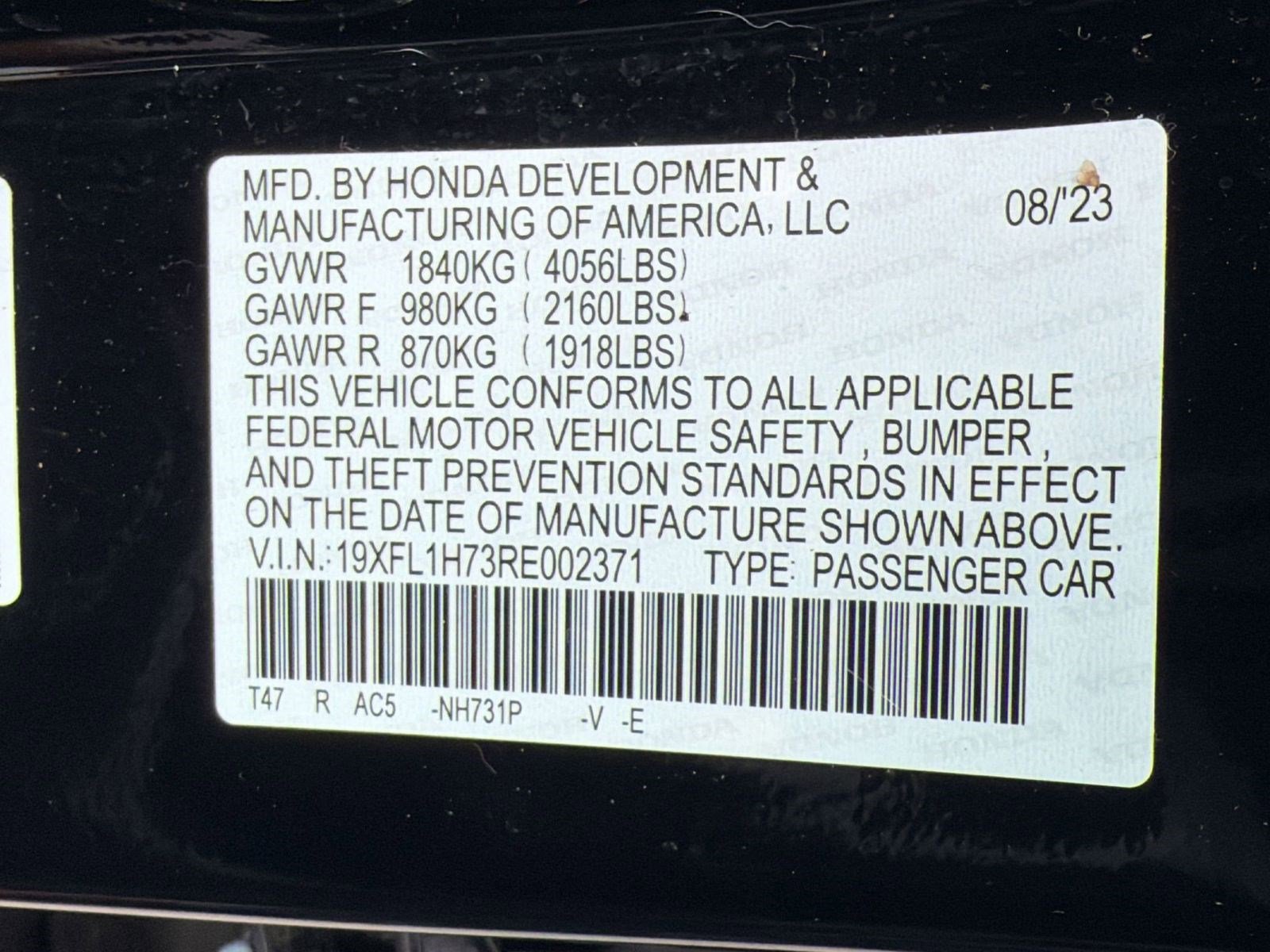 Used 2024 Honda Civic EX-L image 20