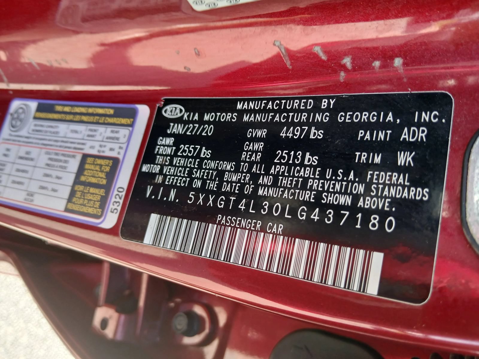 Used 2020 Kia Optima S FWD image 19