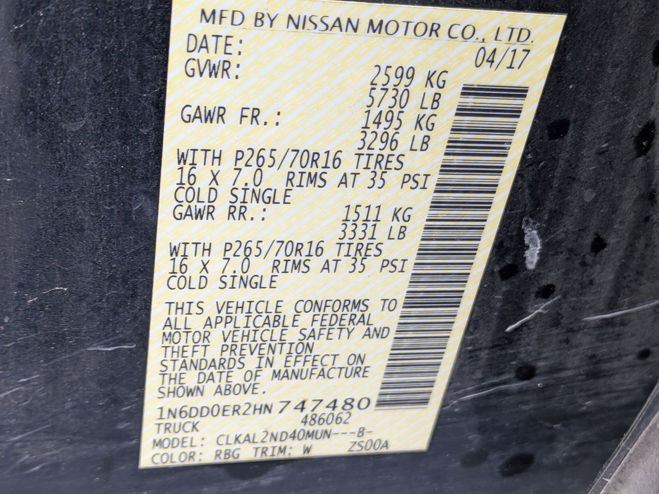 Used 2017 Nissan Frontier SV image 32