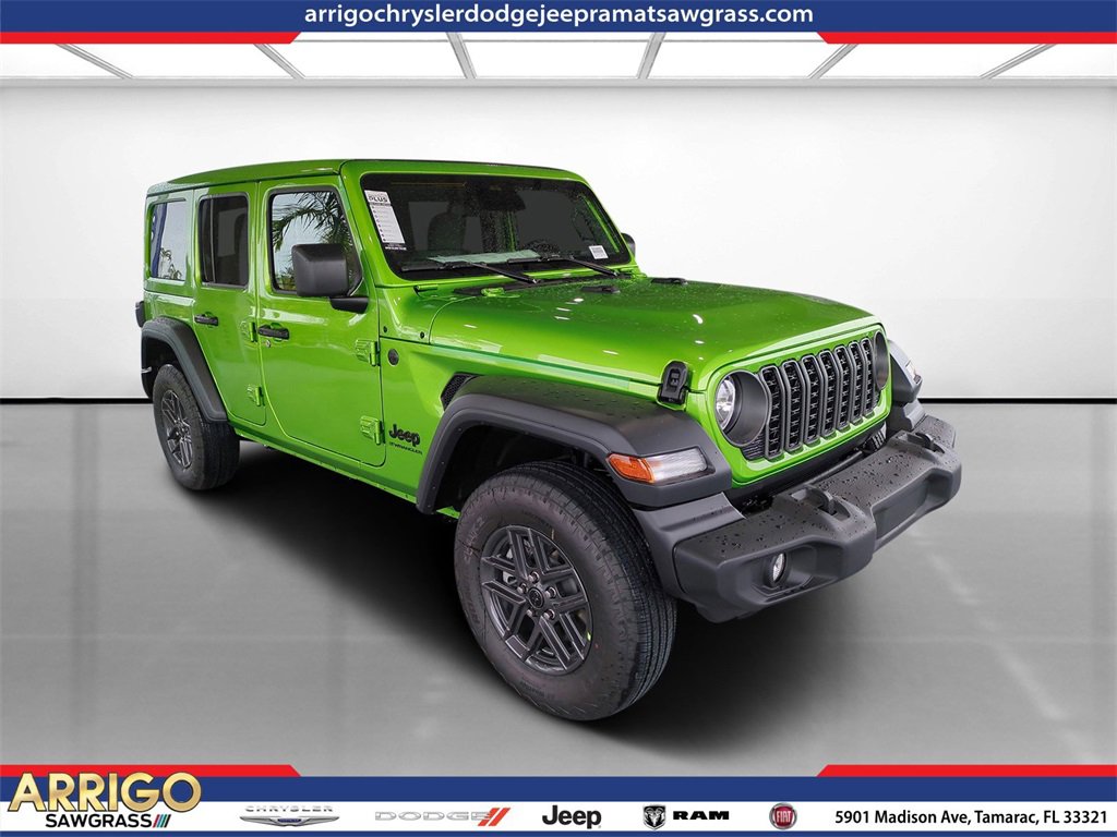 New 2025 Jeep Wrangler Sport S