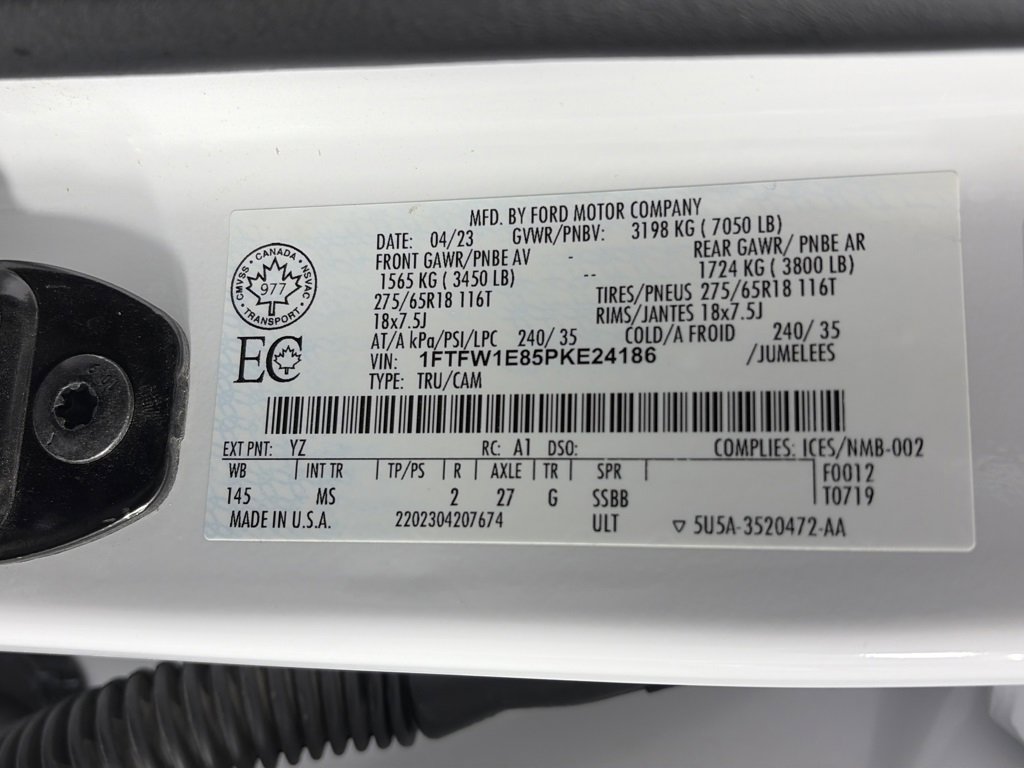 Certified 2023 Ford F150 XLT w/ Equipment Group 301A Mid image 9