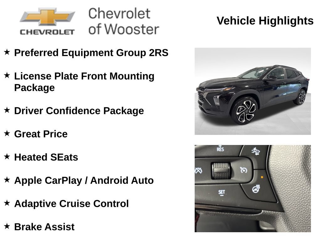 New 2026 Chevrolet Trax RS w/ Driver Confidence Package FWD image 2